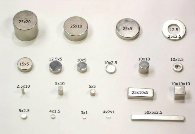 多种规格钕铁硼稀土磁铁