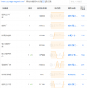 2019年4月橘子视频污污污磁铁网站优化情况：关键词库稳步上升